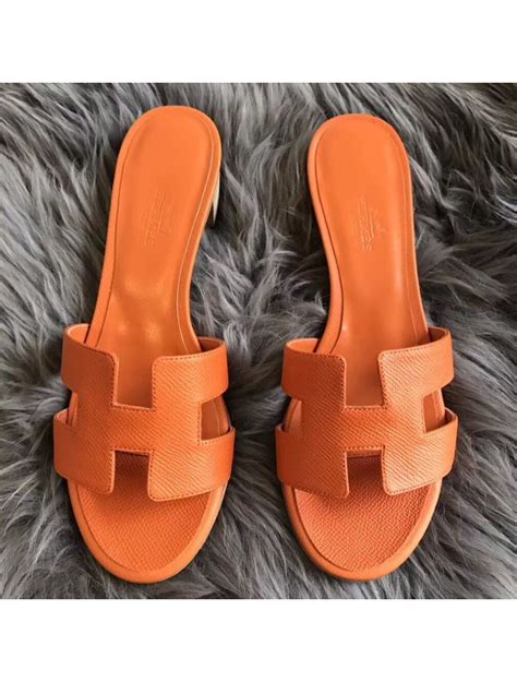 hermes slippers geel|Hermes oasis sandals.